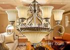 Luxury European Modern Wrought Iron Chandelier 9 Light for Home Decoration 900W AC 110 - 240V