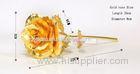 25 * 8cm Big 24k Gold Foil Rose flower Valentine's Day gifts