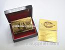 24 carat gold plated playing cards gold plated playing card