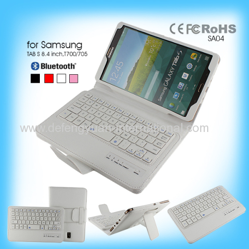Bluetooth version 3.0 ABS keyboard bluetooth gaming keyboard for Samsung Tab S 8.4 inch T700/705