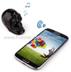 Skull Style Rechargeable Amazing Portable Speaker for Nice Halloween Gift and Greative Gift