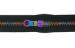 Black Tape Plastic Rainbow Teeth Zippers 2 Way Open End 5 # With A/LM/L N/L Slider