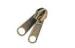 5# Electroplating Two Metal Sided Auto Lock Zipper Slider With Double Puller