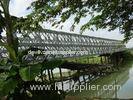 Bailey Bridges / Portable Steel / Compact Panel Bridges With Steel Deck / Timber Deck