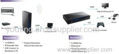 HDMI wireless video transmitter 30M Support 3D 1080P WHDI Video/Audio Signal Transmission System