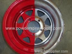 aluminum wheel powder coating line