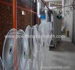 fan powder coating equipment
