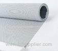 Sunscreen Fabric Patterned Roller Blind White With Bottomrail