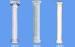 Exterior Fiberglass Decorative Roman Columns Corrosion Resistance