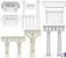 EPS Balustrade Railing Columns Classic For Building Construction