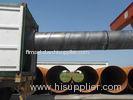 Spiral Welded API 5L Steel Pipe API 5L X70 Psl2 With Oiled / Black Painted (Varnish Coating)