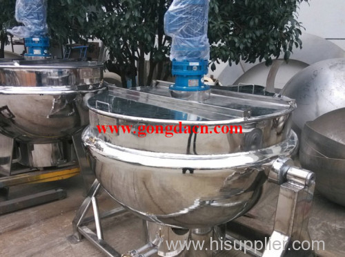 Electric heating jacketed kettle