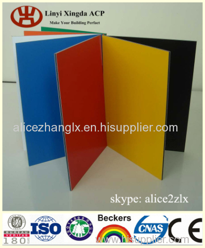 PE/PVDF Coated Aluminum Composite Panel Alucobond Price