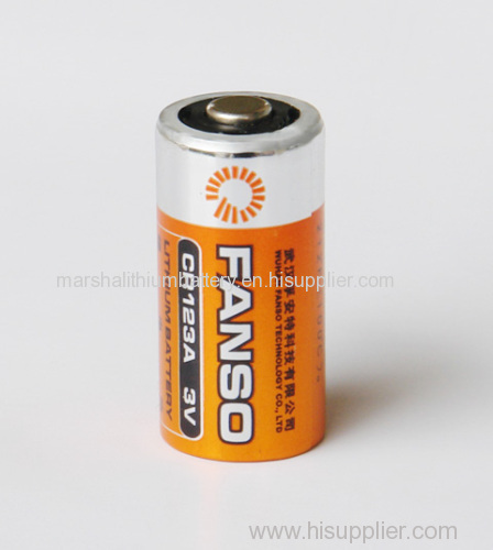 Li-MnO2 battery CR123A 3.0V