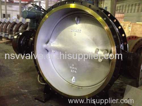 Electric actuator butterfly valve