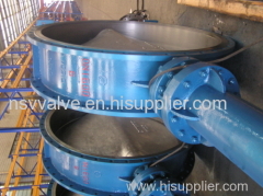 Cryogenic flange butterfly valve