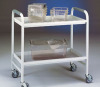 Stainless steel kitchen trolley