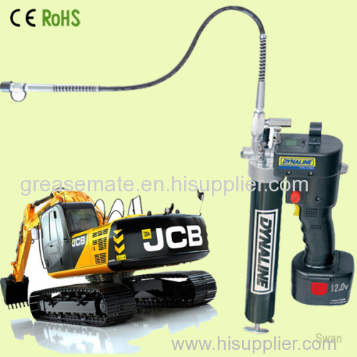 14.4V cordless grease gun with 2 Ni-Cd battery