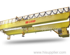 overhead crane with hook Cap.300/75 to 350/80t