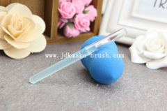 Plastic handle lip brush