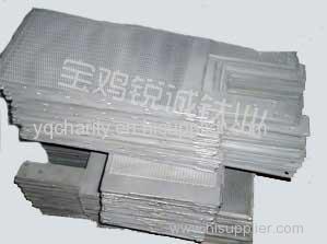 Iridium-platinum coated titanium electrode