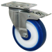 5 inches high load capacity TPE casters