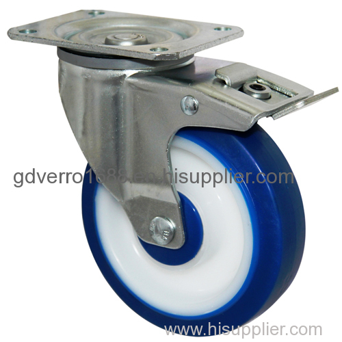 5 inches high load capacity TPE casters