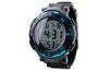 PU Strap Multifunction Sport Watch EL Backlight Compass Digital Watches