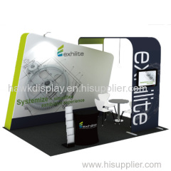Exhilite TFTube Tension Fabric Exhibition Booth