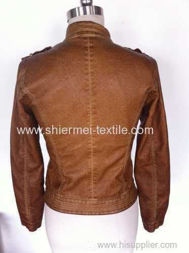 2014 artificial leather garment 13