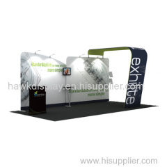 Exhilite TFTube Tension Fabric Exhibition Booth