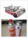 straight metal can for butane gas catridge stove