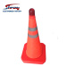 Retractable traffic cones with LED flash light