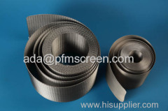 Reversible filter band filter screen belt