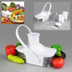 Plastic vegetable chopper slice o matic