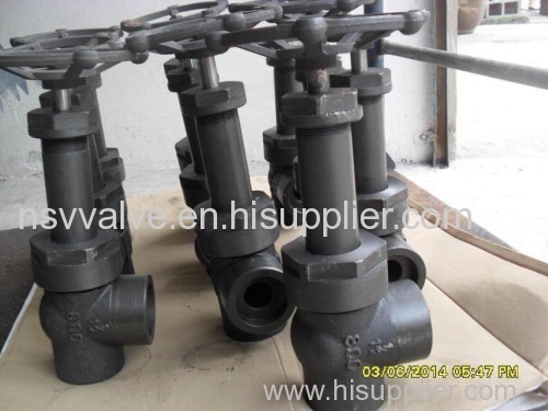 Forged Steel-A105 Angle Globe Valve