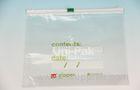 Slider Reclosable Laminated Sachet Pouches Garment Packaging Bags