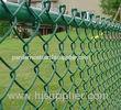 PVC / Plastic Coated Metal Mesh Fencing Screen For Protective