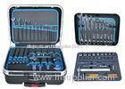 Multifunctional professional hand tools with 85 pcs packed in suitcase or draw-bar