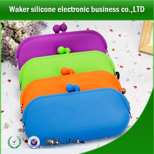 2014 fashion silicon purse for promotion/lovely girls