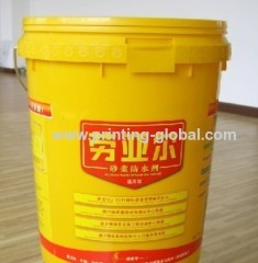 Heat transfer film for PP paint bucket with sunlight resistance
