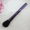 Purple make up face brushes