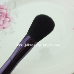 Purple make up face brushes