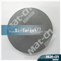 High purity sputtering target for PVD coating ---- Silicon target