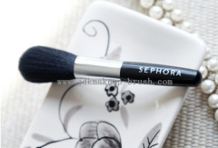 Short handle makeup brush