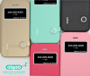 Lemon series fashion color PU case for Iphone5 S