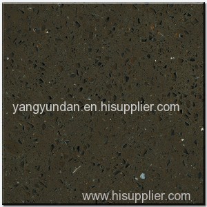 newstar Dark Crystal Brown Quartz vanity countertops