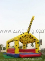 Made In China Commercial Dry Slide Inflatable Castle Slide Inflatable Bounce Castlecustomizable inflatable bounce