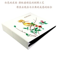 PU / leather / embroid cover insert type album