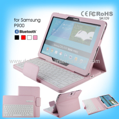 Protective shell wide screen Bluetooth keyboard for Samsung P900 tablet pc